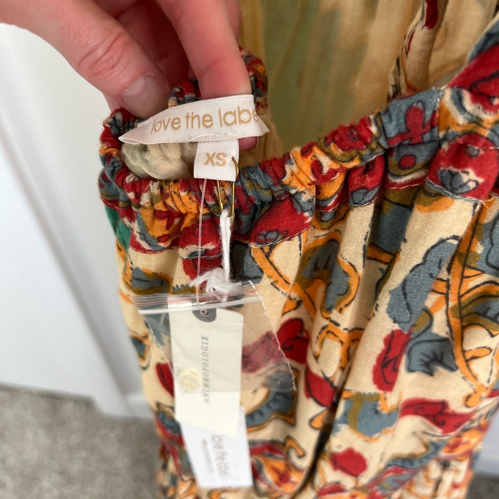 Anthropologie Multicolor Floral Maxi Dress - Picture 6 of 8
